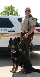 Deputy Matt Owens has been teamed up with K-9 Cora