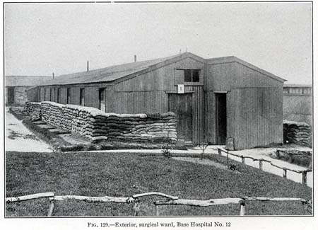 exterior surgical ward-base hospital no12- courtesy of Office O Medical History